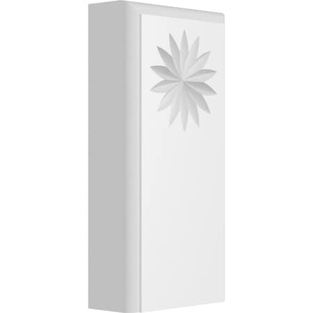 Standard Foster Flower Plinth Block With Rounded Edge, 2 1/2W X 5H X 1P